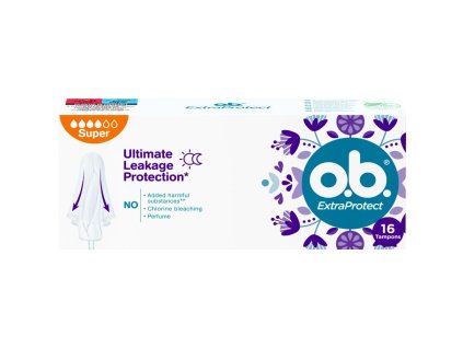 o.b. ExtraProtect Super tampóny (16ks)