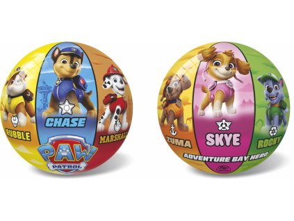 Gumená lopta Paw Patrol 23cm