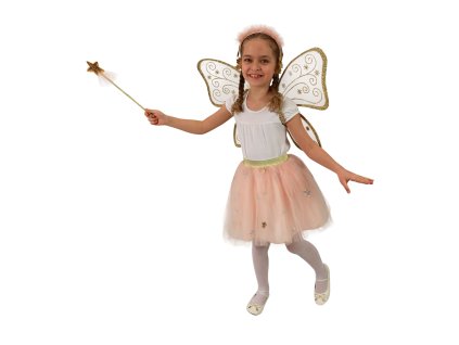 Detský kostým s krídlami Víla