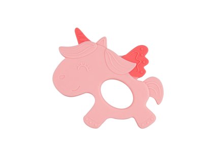 Canpol babies Silikónové hryzátko Single pink