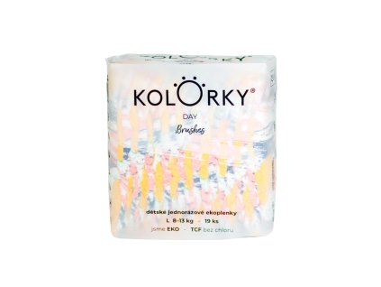 KOLORKY DAY - Štetce, L 8-13 kg ( 19 ks )