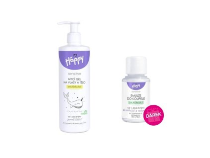 Bella Happy Umývací gél na telo a vlasy 400ml 1