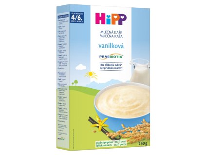 HiPP Mliečna prvá kaša PRAEBIOTIK® pre dojčatá vanilková 250g 1