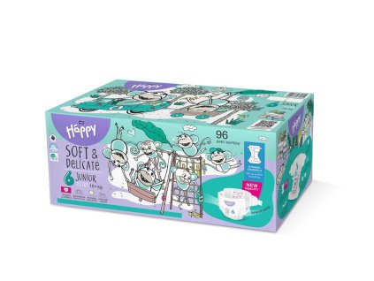 Bella Happy 6 Detský Mimoriadny 15+kg, 96ks HRAČKÁRSKA KRABICA 2
