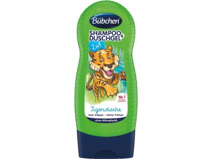 Bübchen Detský šampón a sprchový gél 2v1 230ml Tiger
