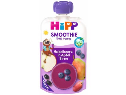 HiPP BIO Smoothie Jablko Hruška Čučoriedky