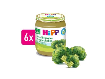 HiPP BIO Prvá brokolica 6x125g