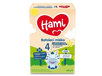 HAMI 4 s príchuťou vanilky 600g