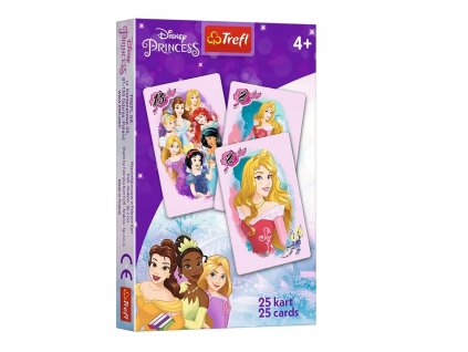 TREFL Karty Čierny Peter Disneyho princezné