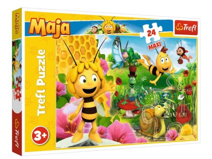 TREFL Puzzle MAXI Včielka Maja 24 dielikov