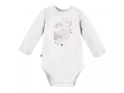 Body s dlhým rukávom MELLOW white