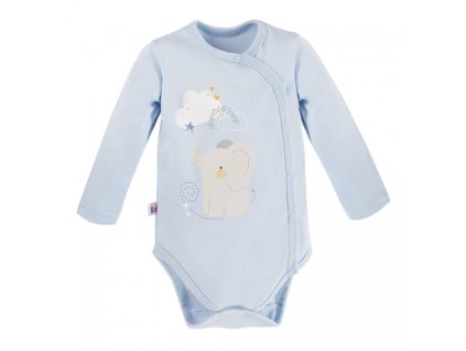 Body s dlhými rukávmi MELLOW blue