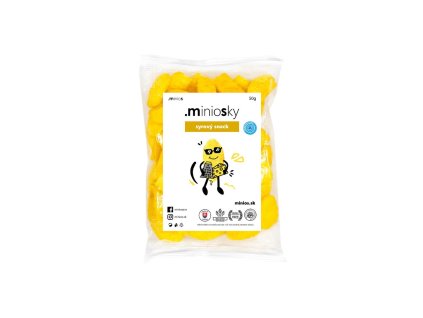 Miniosky kukuričné chrumky Syrový snack 50g 1