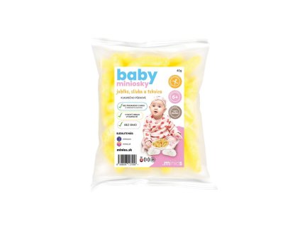 Miniosky Baby kukurično-pšenové chrumky 40g 1