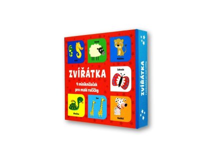 Zvieratá 9 minikníh pre malé ruky