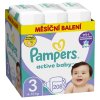 Pampers active baby 3 midi 6-10kg, 208ks (mesačné balenie)
