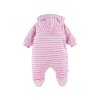 EEVI Detský velúrový overal RUN&FUN ružový 56 2