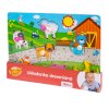 SMILY PLAY Drevené puzzle Domáce zvieratá 1