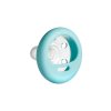 Tommee Tippee Cumlík BREAST LIKE Natural 6 18 mesiacov, silikónový (2ks) tyrkysový 2