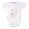 Body s krátkym rukávom MELLOW white
