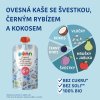 SALVEST Põnn BIO Ovsená kaša so slivkou, čiernymi ríbezľami a kokosom (110g) (1)