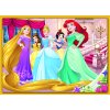 TREFL Puzzle 4v1 Disneyho princezné Šťastný deň 3
