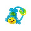 Baby Mix Detská hrkálka so zvukom Opička modrá
