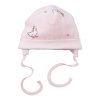Detská velúrová čiapka LITTLE DUCKS ružová