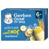 37750 gerber cereal mlicko s kasi bananove 2x200ml