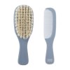 Canpol babies Prírodný mäkký hrebeň a kefa GOLD blue