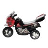 Baby Mix Detská elektrická motorka RACER červeno-čierna 3