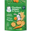 Gerber Organic Junior Veggie krekry s mrkvou 100g