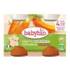 BABYBIO Mrkva s tekvicou (2x130g)