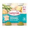 BABYBIO Babynat Zemiaky a zelené fazuľky s aljašskou treskou (2x200g)