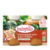BABYBIO Zelená a maslová tekvica (2x130g)