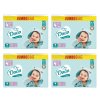 4x Dada JUMBOBAG extra soft 4 MAXI, 7 – 16 kg, 102 ks