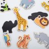 Viga Dřevěné magnety Divoká zvířata 1