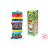 Veža drevená farebná 54 dielikov