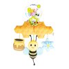 BALIBAZOO Vzdelávacia závesná hračka Včielka na lúke 1