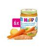 HiPP Mrkva so zemiakmi a lososom 6x190g