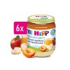 HiPP BIO Ovocný duet Broskyňa Marhuľa so smotanovým syrom 6x190g