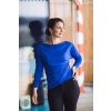 Dámská halenka z bambusu Rosmarina s dlouhým rukávem korálově modrá 2