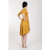 Dámské šaty Klasik hořčičné 1
