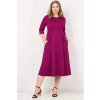 Dámské šaty Paola Bellazu královská vínová