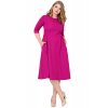 Dámské šaty Paola královská fuchsiová