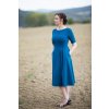 Dámské šaty Paola Bellazu petrolejové 5