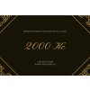 Dárkový poukaz v hodnotě 2000 Kč