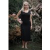 Dámské černé letní šaty 3