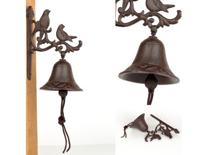 dostan obrazek shoptet.php?dir=dekorace do zahrady zvonek dva ptaci 24cm&img=dekorace do zahrady zvonek dva ptaci 24cm