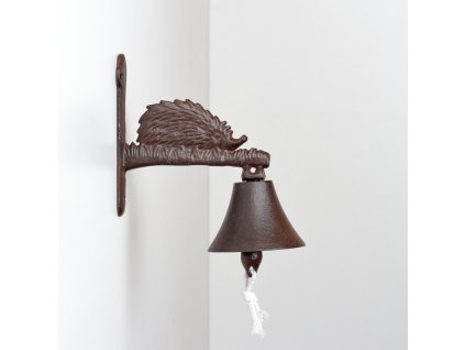 dostan obrazek shoptet.php?dir=zahradni litinovy zvonek jezek 25cm&img=zahradni litinovy zvonek jezek 25cm